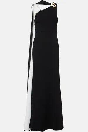 Roland Mouret Abito lungo asimmetrico in cady