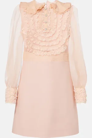 VALENTINO Abito corto in Crepe Couture