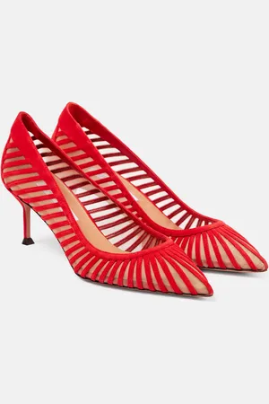 Aquazzura Pumps Passions 65 in suede e mesh
