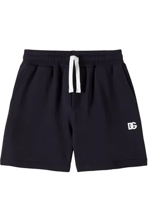 Dolce & Gabbana Shorts in jersey di cotone con logo