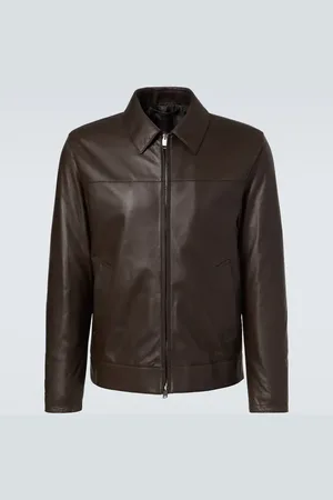 BRIONI Giacca in pelle