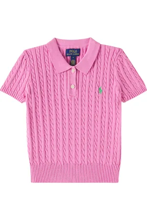 Ralph Lauren Polo in cotone a trecce