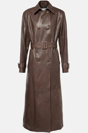Nour Hammour Trench Tate in suede