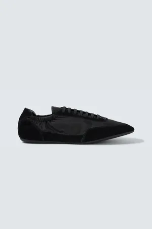 Prada Sneakers Collapse Re-Nylon con suede