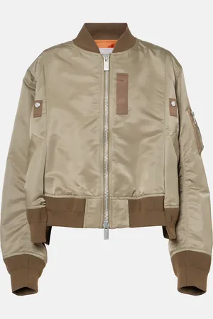 SACAI Giacca blouson in twill tecnico