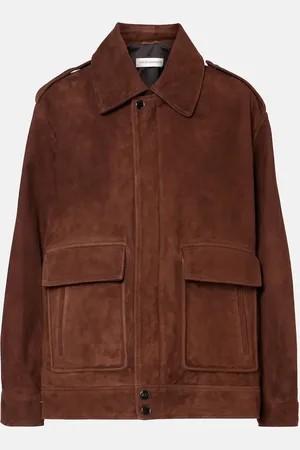 Nour Hammour Giacca Drey in suede