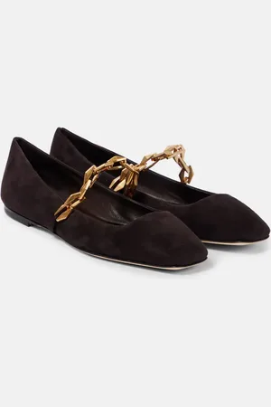 Jimmy Choo Ballerine Mary Jane Diamond Tilda in suede