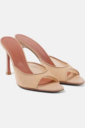 Amina Muaddi Mules Alexa 95 in mesh