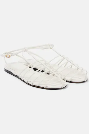 Proenza Schouler Sandali Tee Cage in pelle