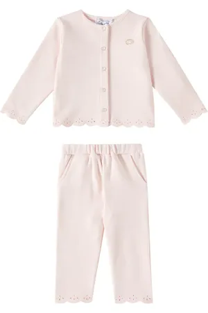 Tartine Et Chocolat Baby - Cardigan e pantaloni in cotone