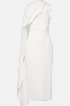 Roksanda Bridal - Abito midi Edith in crêpe