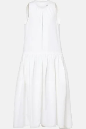Jil Sander Abito midi in cotone