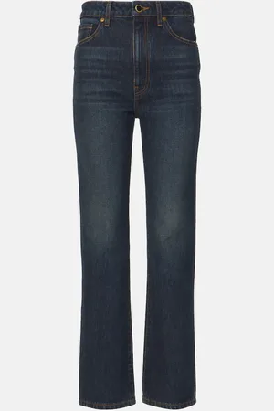 Khaite Jeans regular Abigail a vita alta