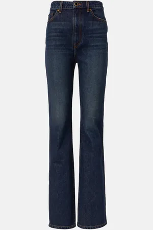 Khaite Jeans regular Danielle a vita alta