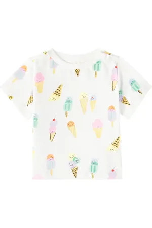 Stella McCartney Baby - T-shirt in cotone con stampa