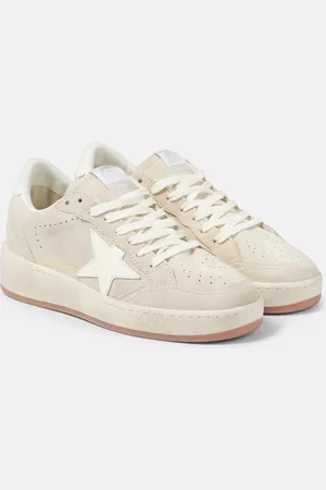 Golden Goose Sneakers Ball Star 2 in suede con pelle