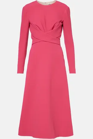 EMILIA WICKSTEAD Abito midi Elta in crêpe