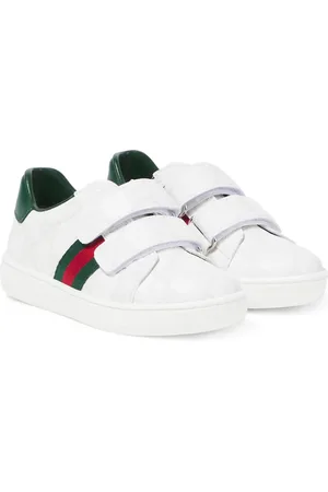 Gucci Sneakers Web in pelle