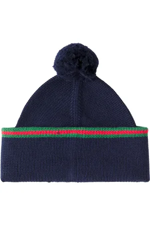Gucci Berretto Web Strip in cotone