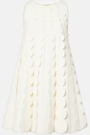 Oscar de la Renta Abito midi Abstract Brushstroke