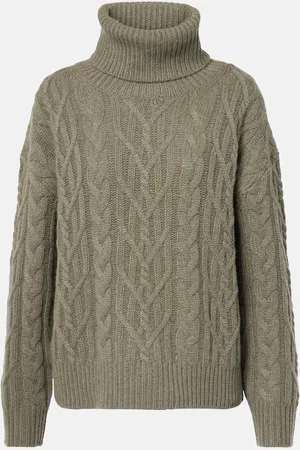 NILI LOTAN Dolcevita Gigi in cashmere a trecce
