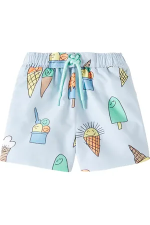 Stella McCartney Baby - Shorts mare con stampa