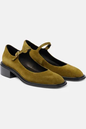 Souliers Martinez Ballerine Penelope in suede