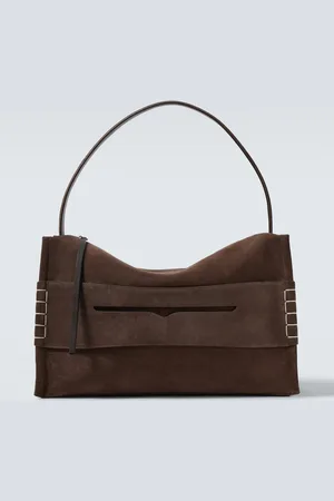 J.W.Anderson Borsa a spalla Loafer Large in suede