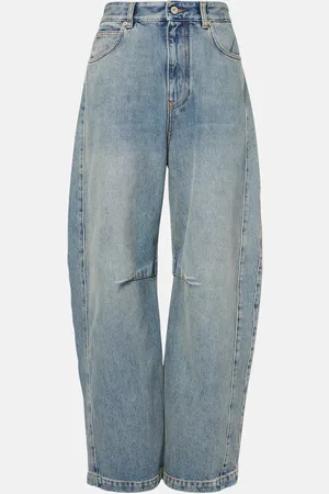 Loewe Jeans Anagram con gamba arrotondata