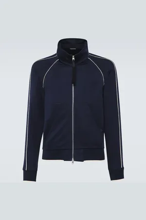 Tom Ford Felpa in jersey con zip