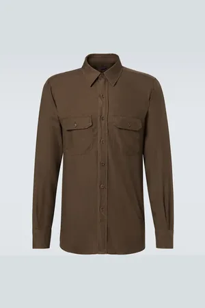 Tom Ford Giacca camicia in twill