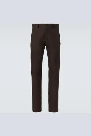 Loro Piana Pantaloni Harper in lana e cotone