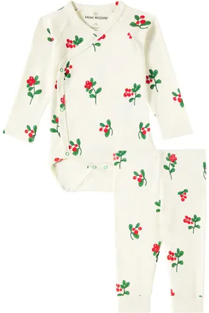 Mini Rodini Baby - Body e pantaloni Lingoberries