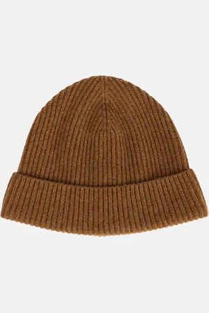Loro Piana Berretto in maglia di cashmere a coste