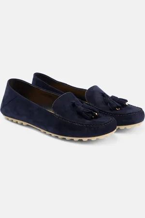 Loro Piana Mocassini Dot Sole Walk in suede