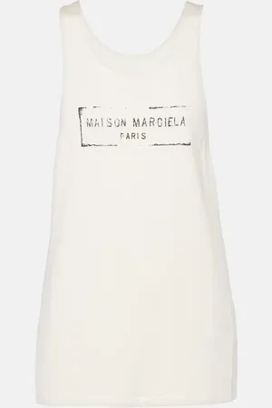 Maison Margiela Tank top con logo