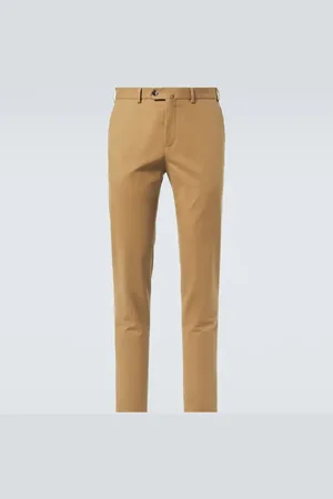 Loro Piana Pantaloni chino Carlo in misto cotone
