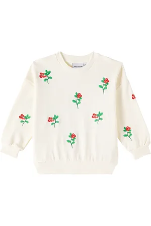 Mini Rodini Felpa Lingonberries in jersey di cotone