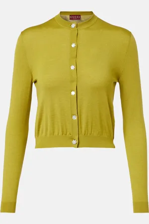 Gucci Cardigan in cashmere e seta