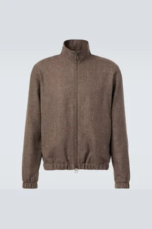 Loro Piana Bomber in lino e lana