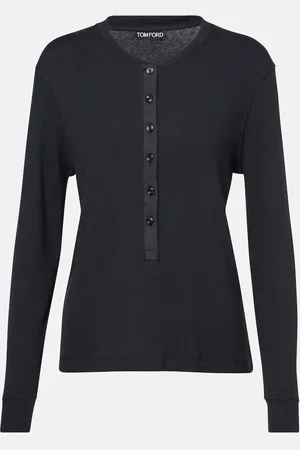 Tom Ford Top in cotone e seta
