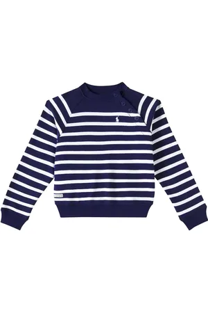 Ralph Lauren Pullover in misto cotone a righe