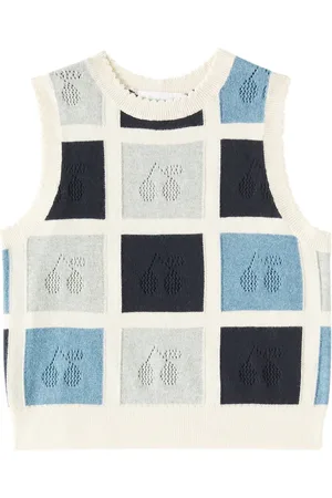 BONPOINT Pullover senza maniche Elda in cashmere e cotone
