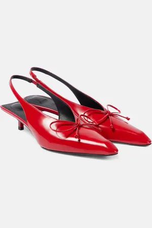 Jacquemus Pumps slingback Low Cubisto in pelle