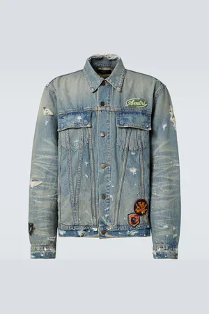AMIRI Giacca di jeans Vintage Pegasus
