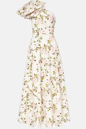 Giambattista Valli Abito lungo monospalla in cotone