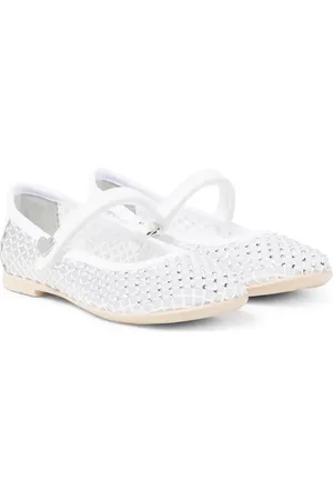 MONNALISA Ballerine Mary Jane in mesh