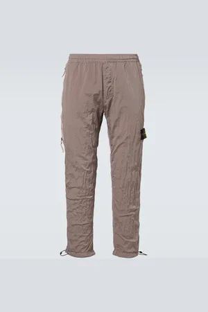Stone Island Pantaloni regular in tessuto tecnico