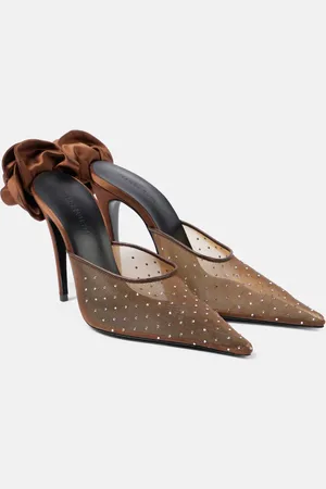 MAGDA BUTRYM Mules in mesh con cristalli