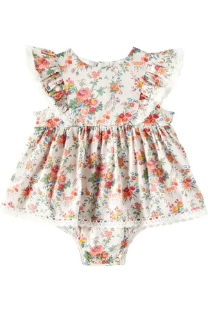 Louise Misha Baby - Abito Lena in voile di cotone